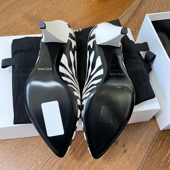 Celine Zebra Pump 85 size 37.5. New in box. - Picture 2 of 5